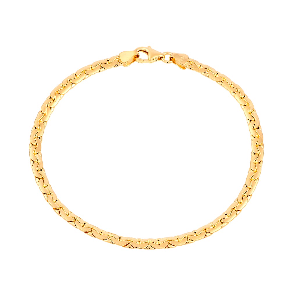 Bracelet En Or 9 Carats (375/1000) - 2,54 Grammes - Occasion - Origine France