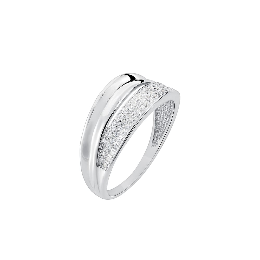 Bague Alliance Argent 925 - Taille 50, Ornée De La Lettre "Y", Neuve Sans Boîte