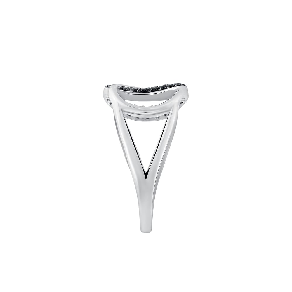 Bague Argent 925 Cleor Vintage - Forme Spirale - Taille 56 - Occasion Très Bon état