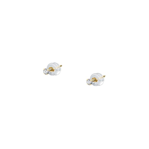 Boucles d'oreilles Femme Cleor Or 375/1000 Jaune Oxyde Blanc O2120004 - Cleor