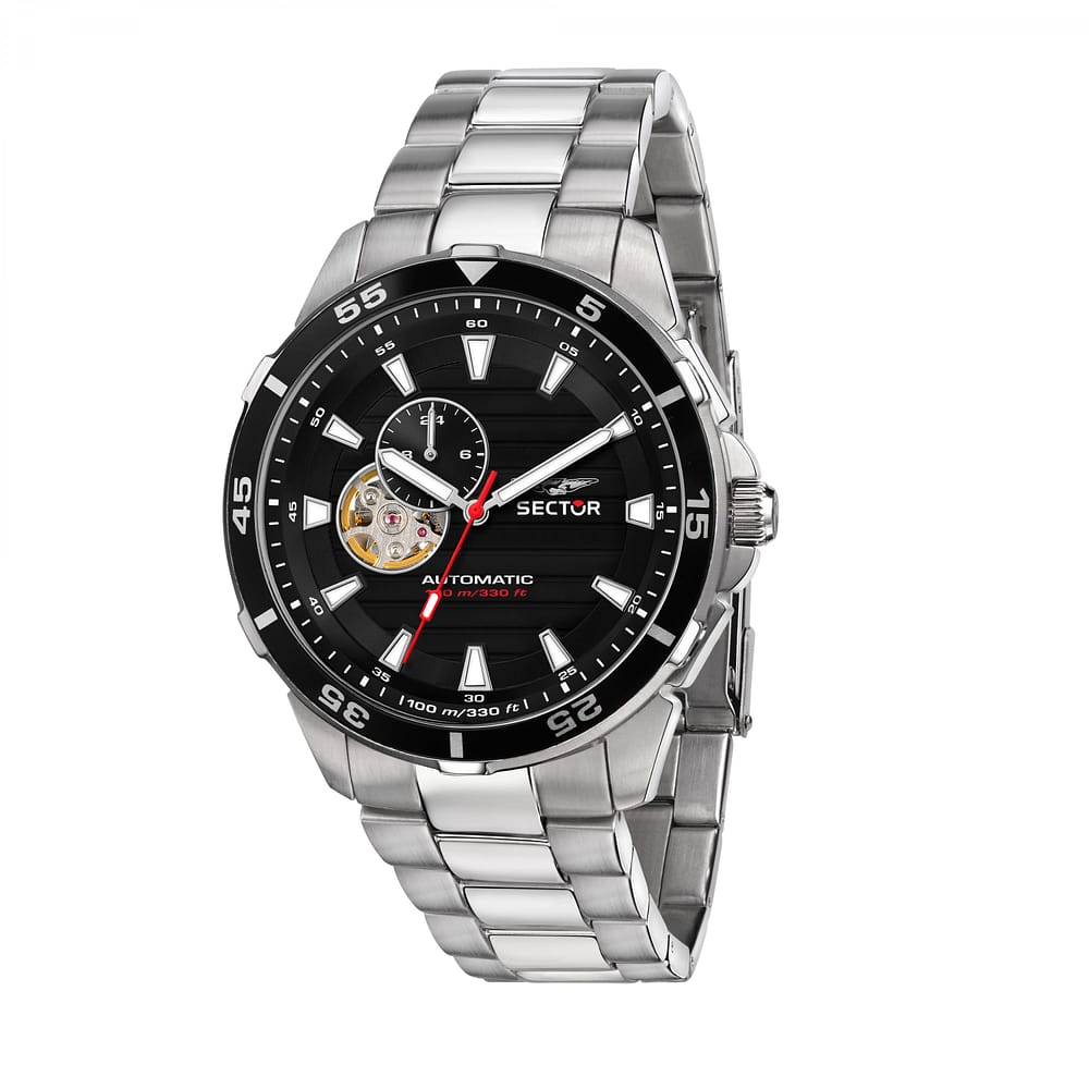 Montre Homme Sector 250 - Cadran Or, Mouvement Suisse Chronographe - Neuf Avec étiquettes - Style Vintage