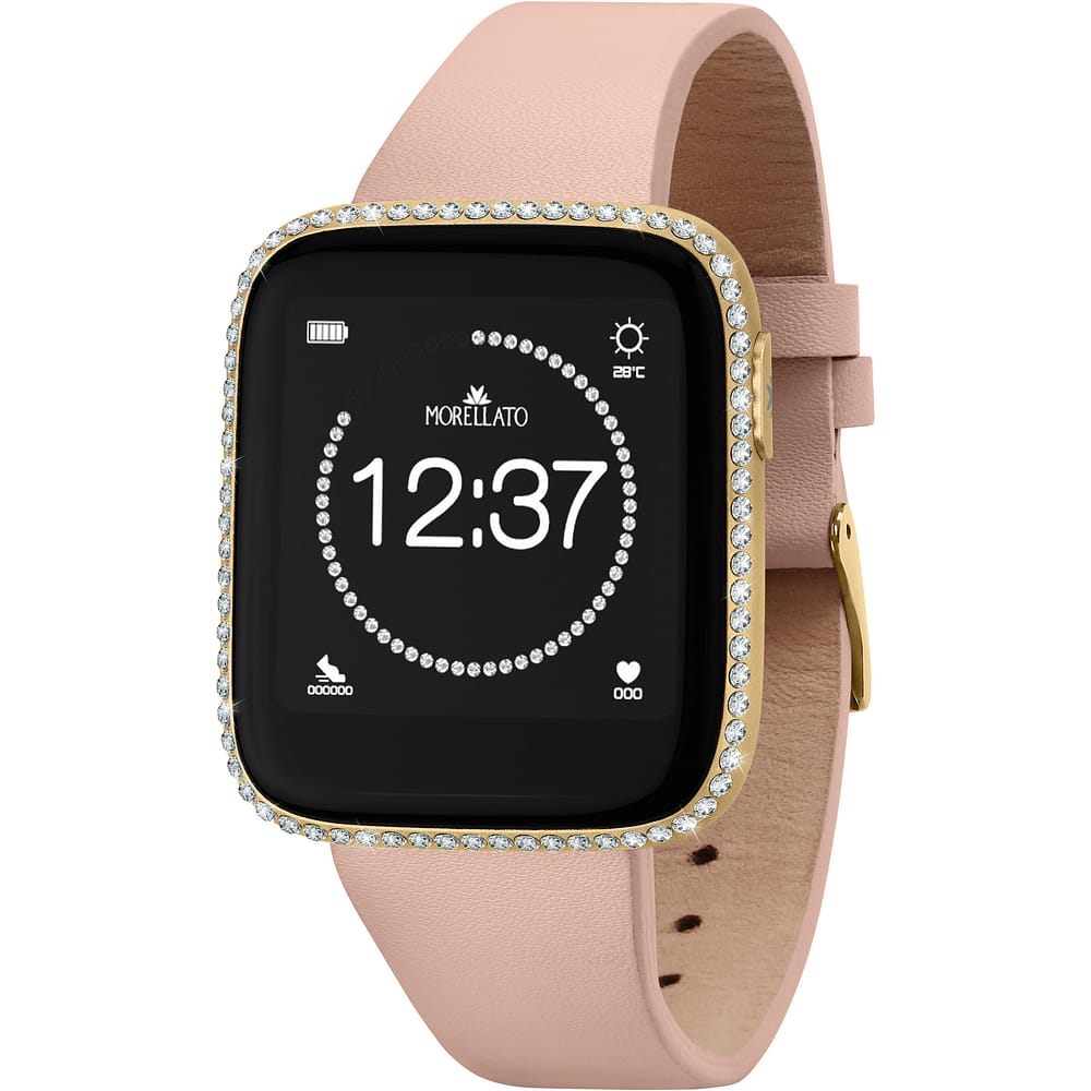 Montre Femme MORELLATO - Boîtier Acier Inoxydable, Bracelet Cuir - Neuve Avec étiquettes (Réf. S 0200E 009)