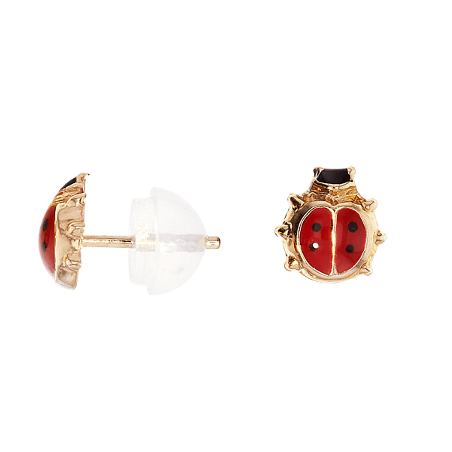 Boucles D'oreilles Or 18 Carats (750) Pour Enfant – Occasion, Or Jaune, Petite Taille