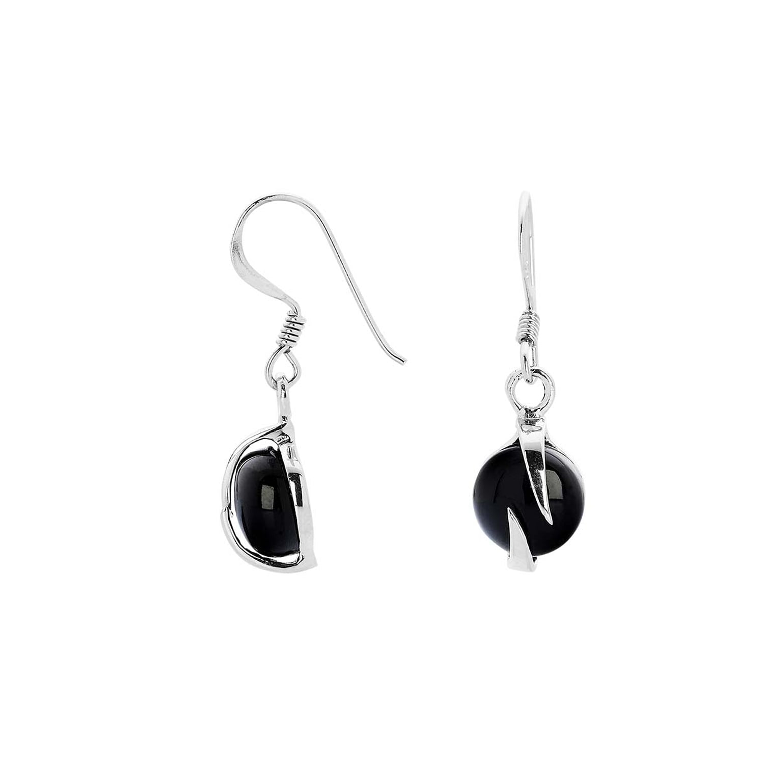 Boucles D'oreilles En Argent 925 Et Nacre - Modèle Puces, Fermoir Tige Poussette, Couleur Argenté - Neuf Avec étiquettes