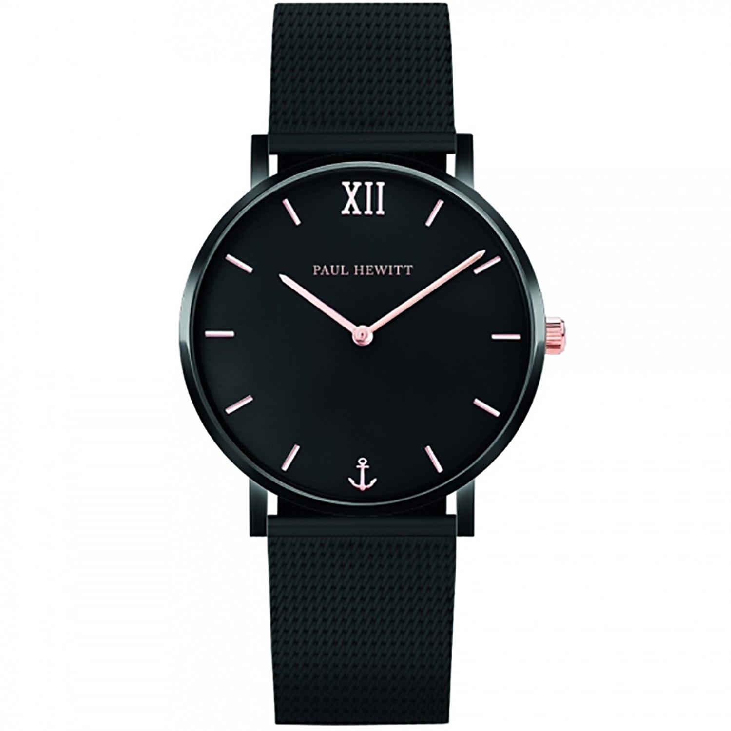 Montre à Aiguilles HP Parrebin - Cadran 40mm Noir - Sans Marque - Neuf Sans Étiquette
