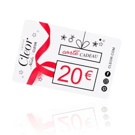Carte Cadeau CLEOR d'une valeur de 20€