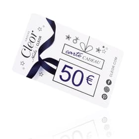 Carte Cadeau CLEOR d'une valeur de 50€