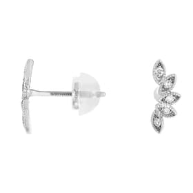 Boucles d'oreilles CLEOR en Or 375/1000 Blanc et Diamant