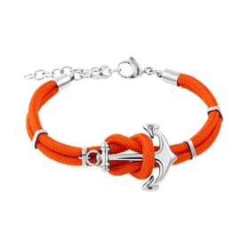 Bracelet LES HAUBANS en Tissu Orange