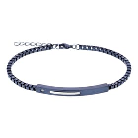 Bracelet ZEPHYR en Acier Bleu