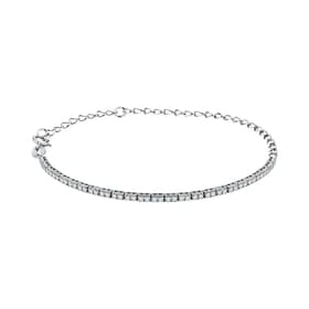 Bracelet LIVE DIAMOND en Or 375/1000 Blanc et Diamant Synthétique Écologique