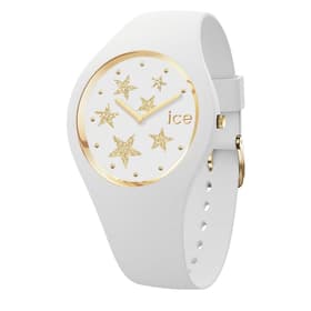 Montre Femme ICE-WATCH ICE GLAM ROCK en Silicone Blanc