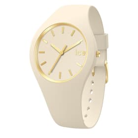 Montre Femme ICE-WATCH ICE GLAM BRUSHED en Silicone Beige