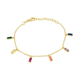 Bracelet CLEOR en Argent 925/1000 Jaune et Oxyde Multicolore