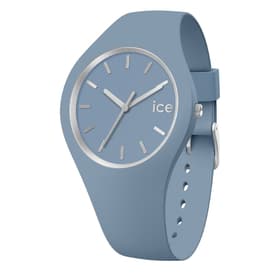 Montre Femme ICE-WATCH ICE GLAM BRUSHED en Silicone Bleu