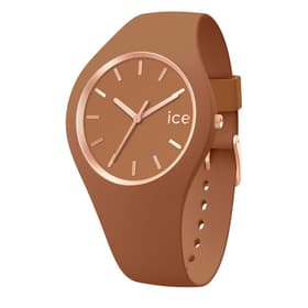 Montre Femme ICE-WATCH ICE GLAM BRUSHED en Silicone Marron