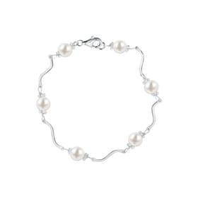 Bracelet CLEOR en Argent 925/1000 et Perle de culture Blanche