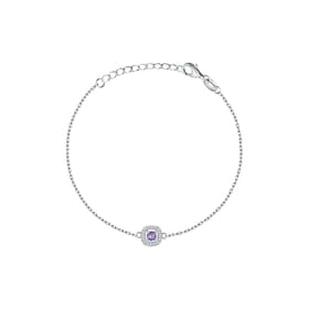 Bracelet CLEOR en Argent 925/1000 et Oxyde Violet