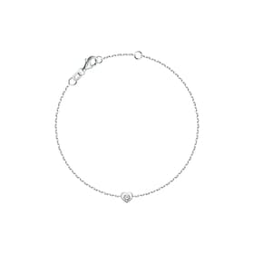 Bracelet CLEOR en Or 375/1000 Blanc et Diamant