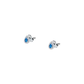 Boucles d'oreilles CLEOR en Argent 925/1000 et Oxyde et Verre