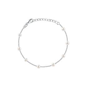 Bracelet PERLE DE NUIT en Argent 925/1000 Blanc et Perle Synthétique Blanche