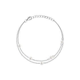 Bracelet CLEOR en Argent 925/1000 Blanc et Perle Blanche