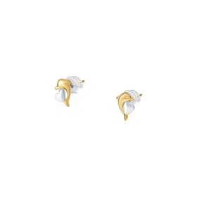 Boucles d'oreilles CLEOR en Or 750/1000 Bicolore