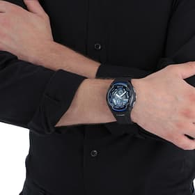 Montre Homme SECTOR EXPANDER en Caoutchouc Noir