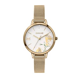 Montre Femme OUI&ME FLEURETTE en Acier Jaune