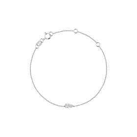 Bracelet LIVE DIAMOND Ecologique en Or 375/1000 Blanc et Diamant Synthétique