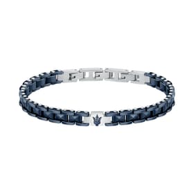 Bracelet MASERATI en Acier et Céramique Bleu