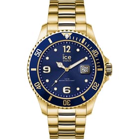 Montre Homme ICE-WATCH ICE STEEL en Acier Jaune Etanche