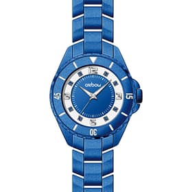 Montre Femme OXBOW en R&eacute;sine Bleue