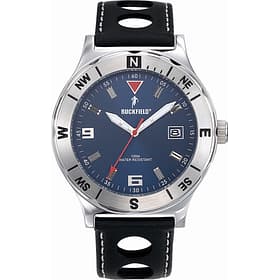 Montre Homme RUCKFIELD en Cuir Bleu Etanche