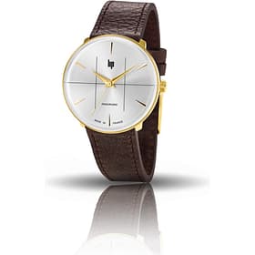 Montre Femme LIP PANORAMIC en Cuir Marron 35 mm