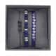 Coffret LES INTERCHANGEABLES Bracelets en Satin Bleu, Cristal et Lapis-Lazuli