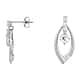 Boucles d'oreilles CLEOR en Or 375/1000 Jaune et Oxyde