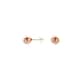 Boucles d'oreilles CLEOR en Argent 925/1000 Rose