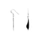 Boucles d'oreilles CLEOR en Argent 925/1000 et Nacre Noire