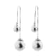 Boucles d'oreilles MIX PEARL en Argent 925/1000 et Perle Synthétique Blanche