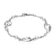 Bracelet CLEOR en Argent 925/1000 et Perle Synthétique Blanchehe