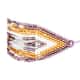 Bracelet CLEOR en Perle de verre du Japon Multicolore