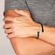 Bracelet CLEOR en Cuir Noir
