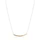 Collier CLEOR en Argent 925/1000 Bicolore