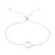Bracelet Femme CLEOR en Argent 925/1000 Blanc et Oxyde Blanc  - CLEOR
