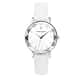 Montre Analogique Femme PIERRE LANNIER en Cuir Blanc - CLEOR