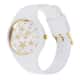 Montre Femme ICE-WATCH ICE GLAM ROCK en Silicone Blanc