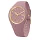 Montre Femme ICE-WATCH ICE GLAM BRUSHED en Silicone Rose
