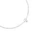 Bracelet CLEOR en Or 375/1000 Blanc et Topaze - vue 2 - CLEOR