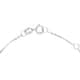 Bracelet CLEOR en Or 375/1000 Blanc et Topaze - vue 3 - CLEOR